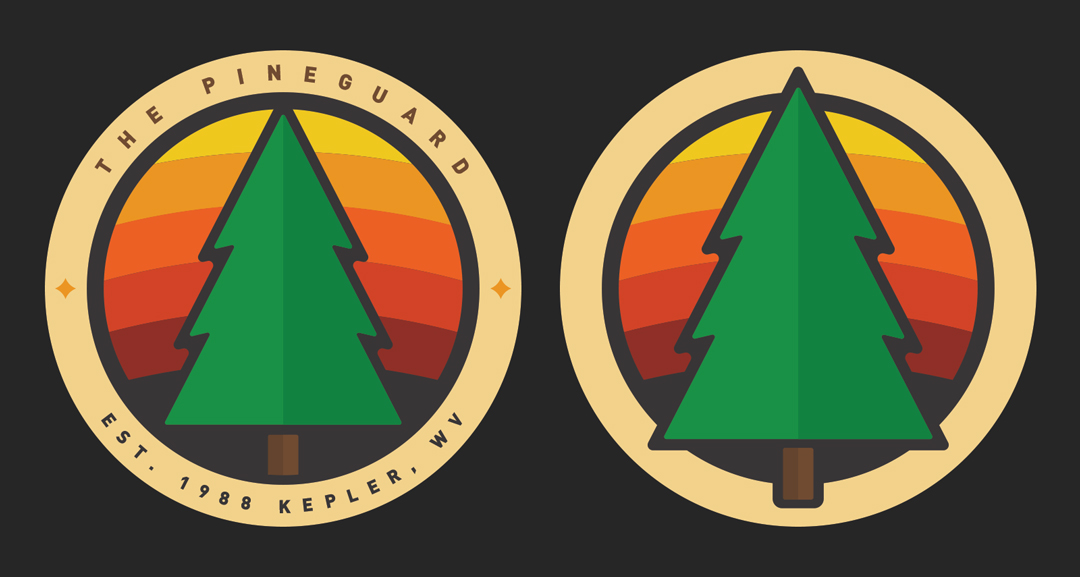 Early concepts of the Pineguard patch